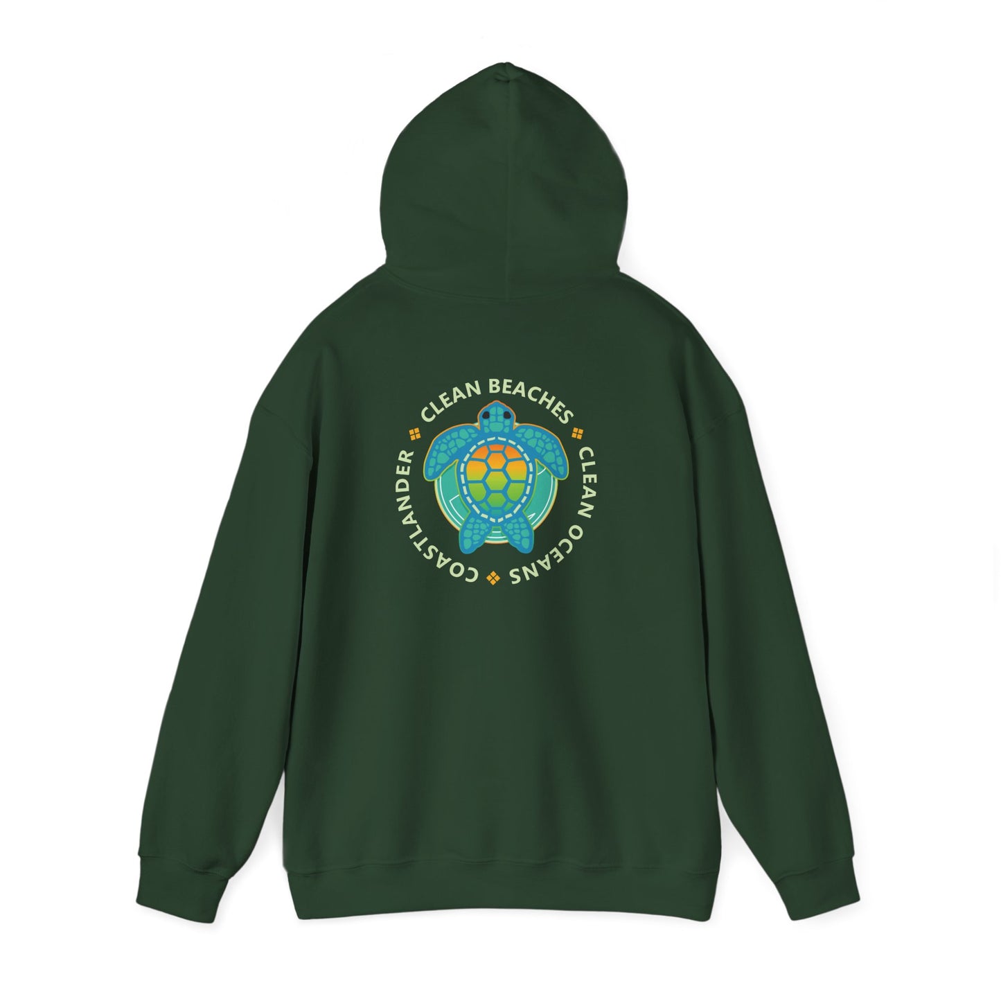 Clean Beaches Beach Hoodie