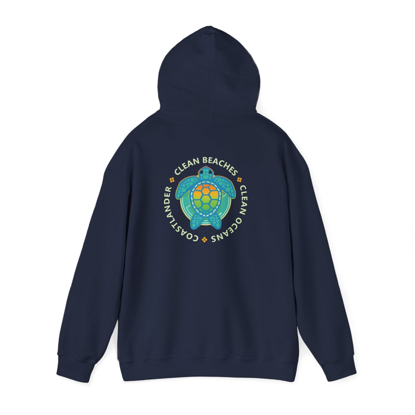 Clean Beaches Beach Hoodie