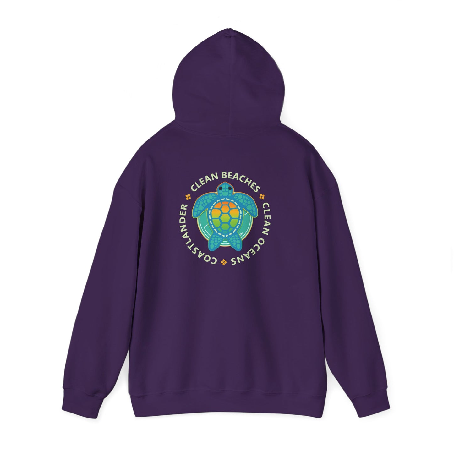 Clean Beaches Beach Hoodie