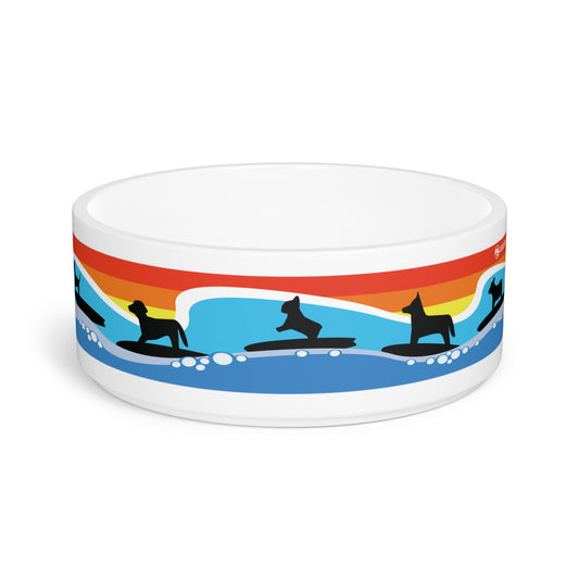 Surfin' Dogs Pet Bowl