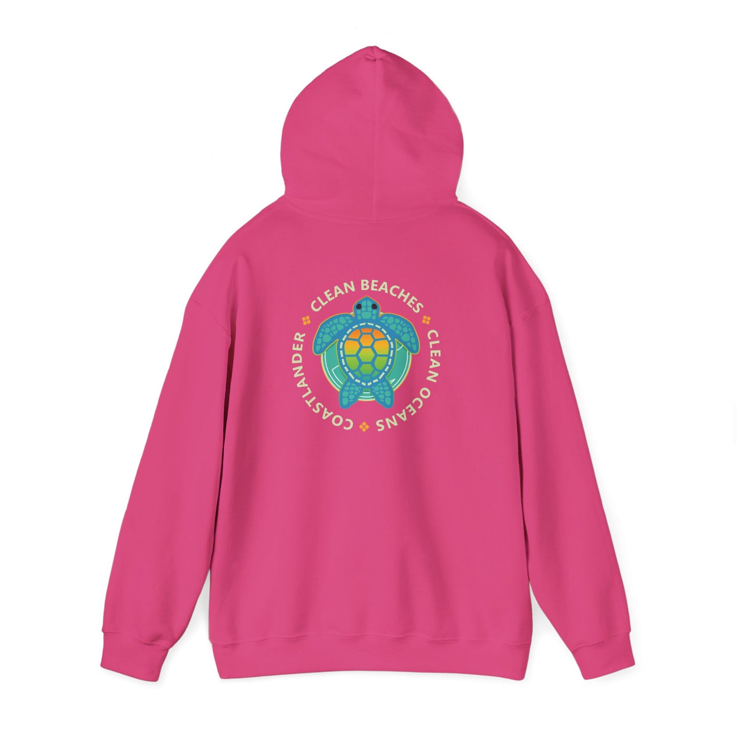 Clean Beaches Beach Hoodie