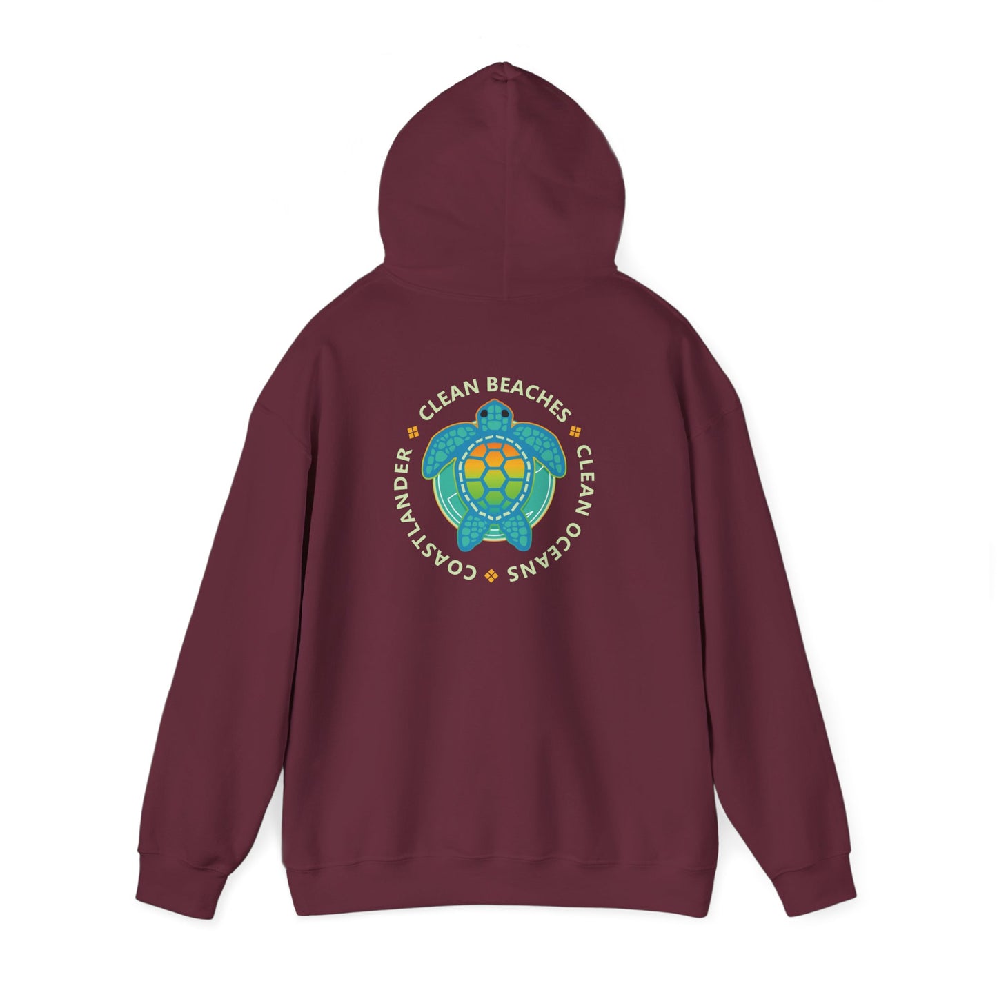 Clean Beaches Beach Hoodie