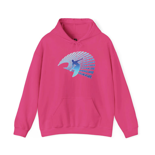 Surfing Slang Surfer Hoodie