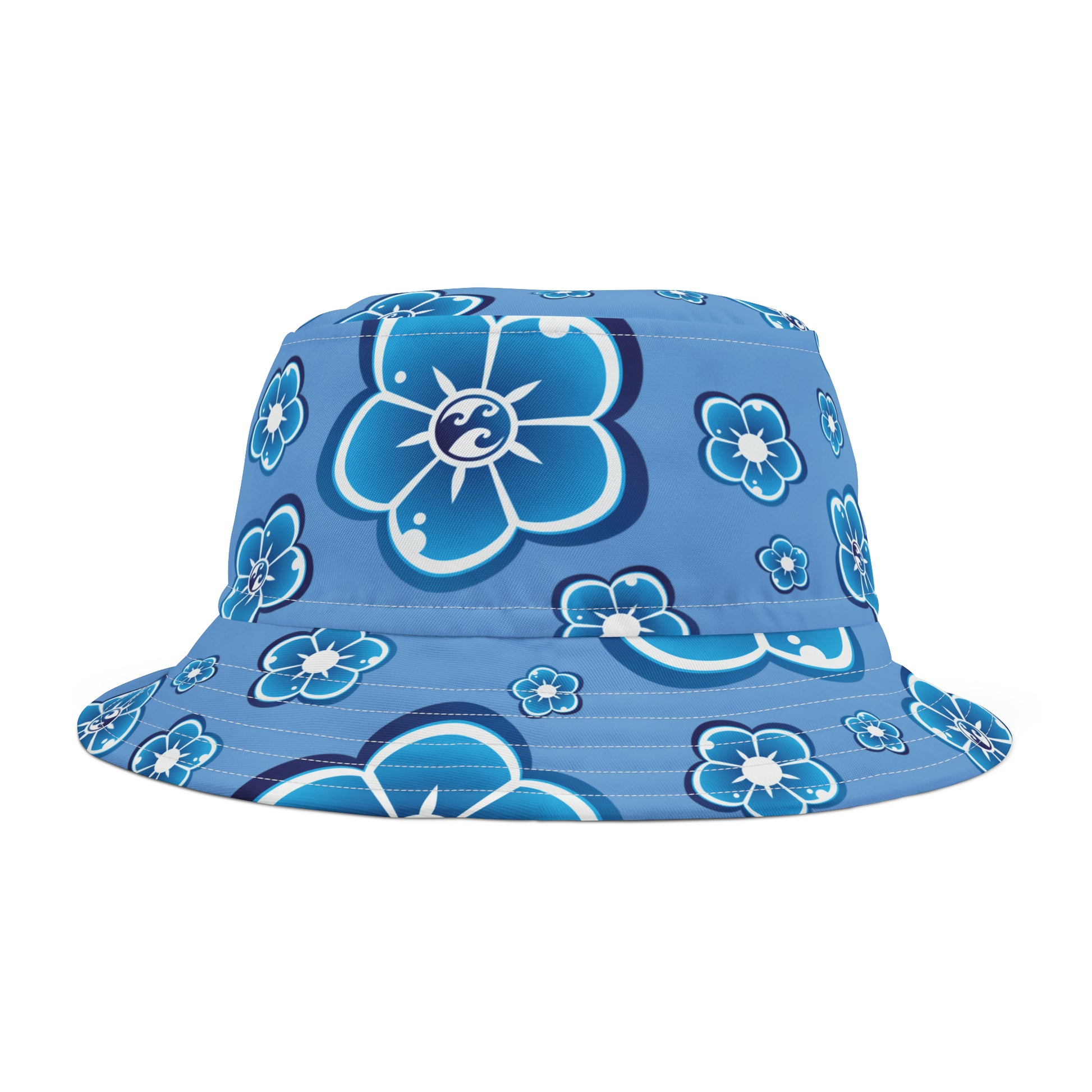 Blue Hawaii Bucket Hat