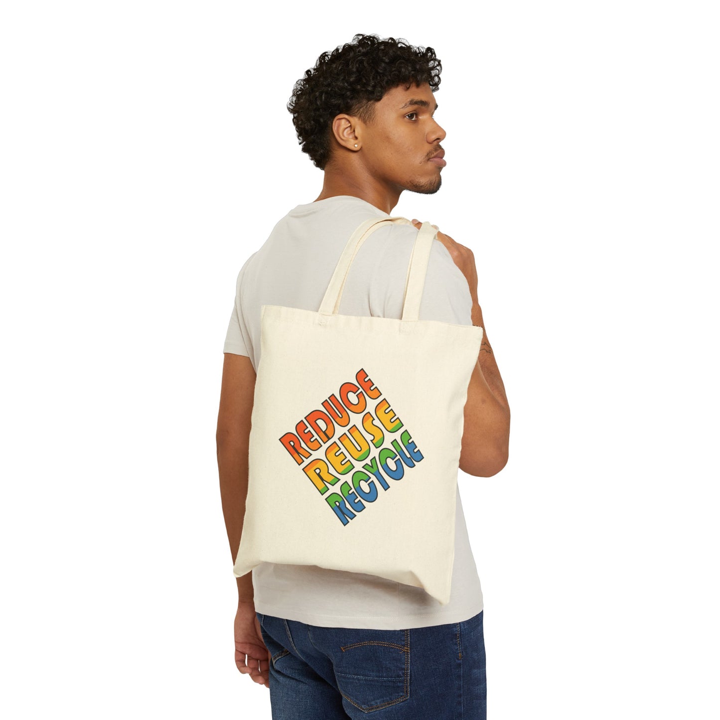 Reduce Reuse Recycle Tote Bag