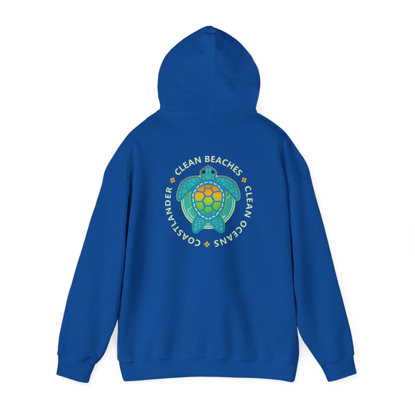 Clean Beaches Beach Hoodie