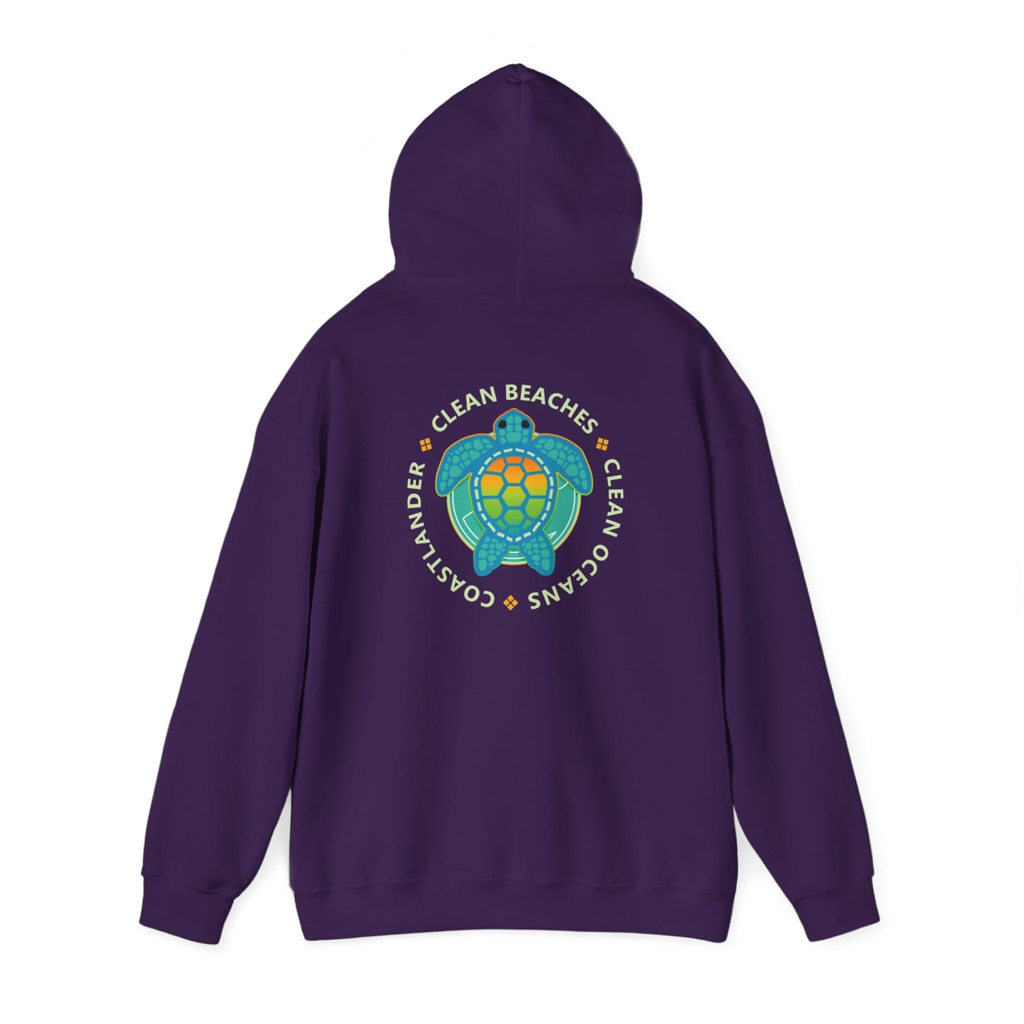 Clean Beaches Beach Hoodie