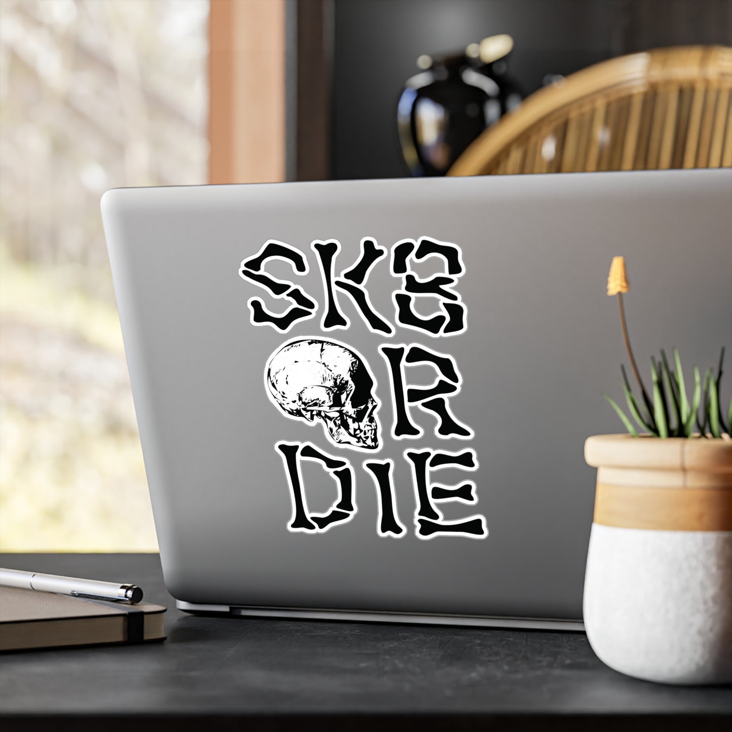 SK8 or Die Skate Sticker