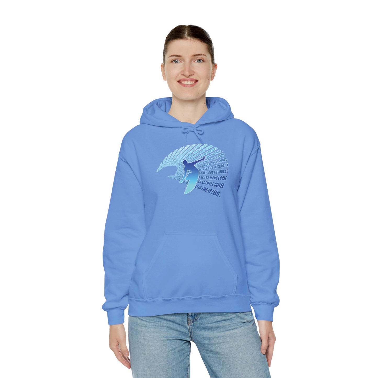 Slang Surfing Beach Hoodie