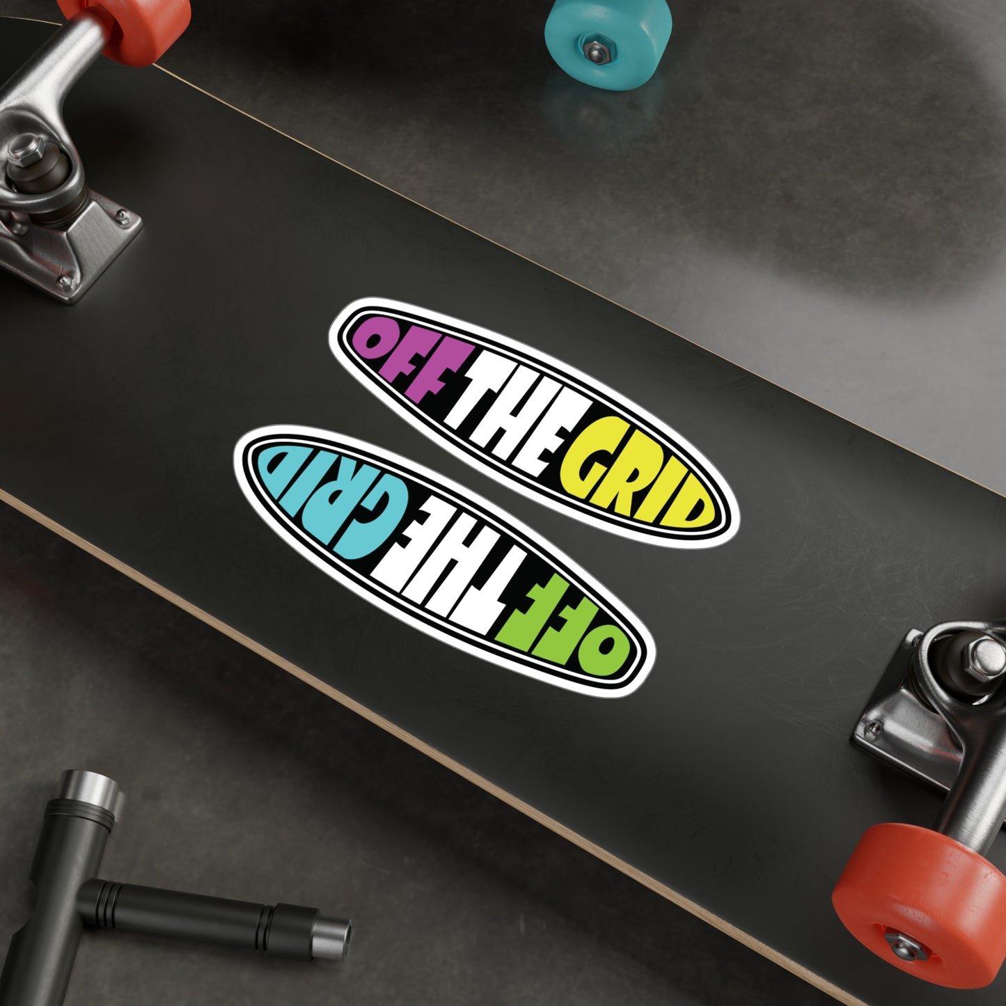 Off the Grid Stickers