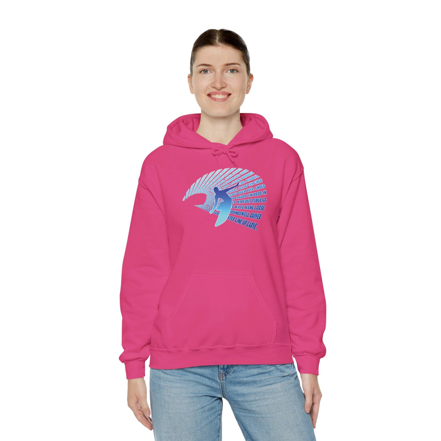 Slang Surfing Beach Hoodie