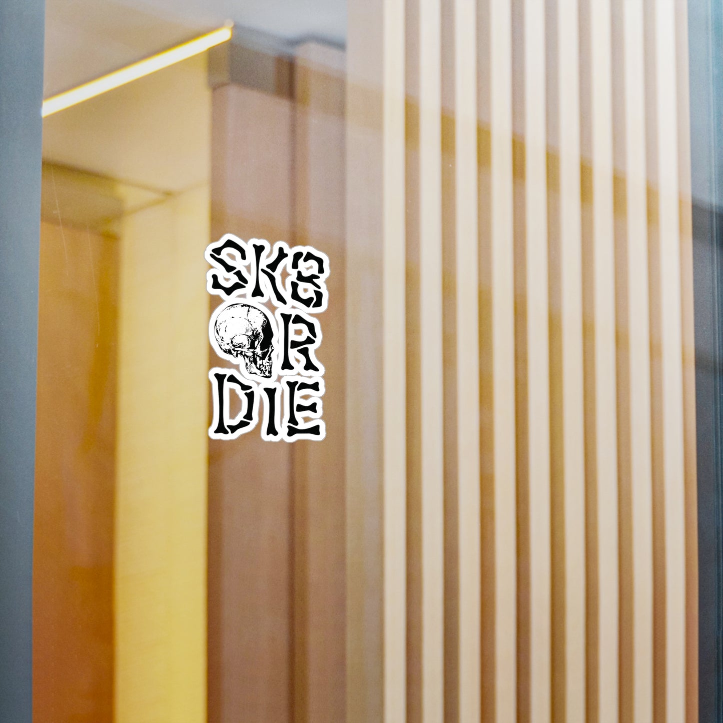 SK8 or Die Skate Sticker