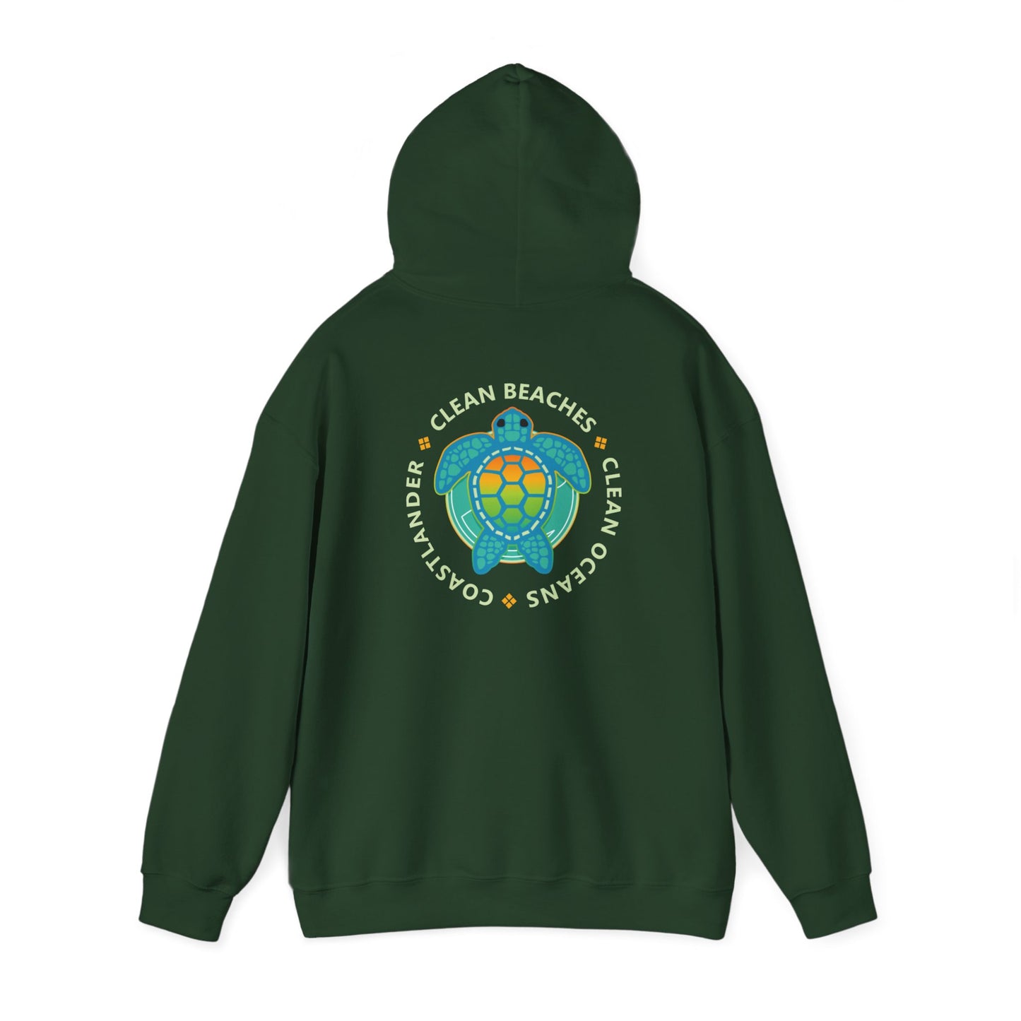 Clean Beaches Beach Hoodie