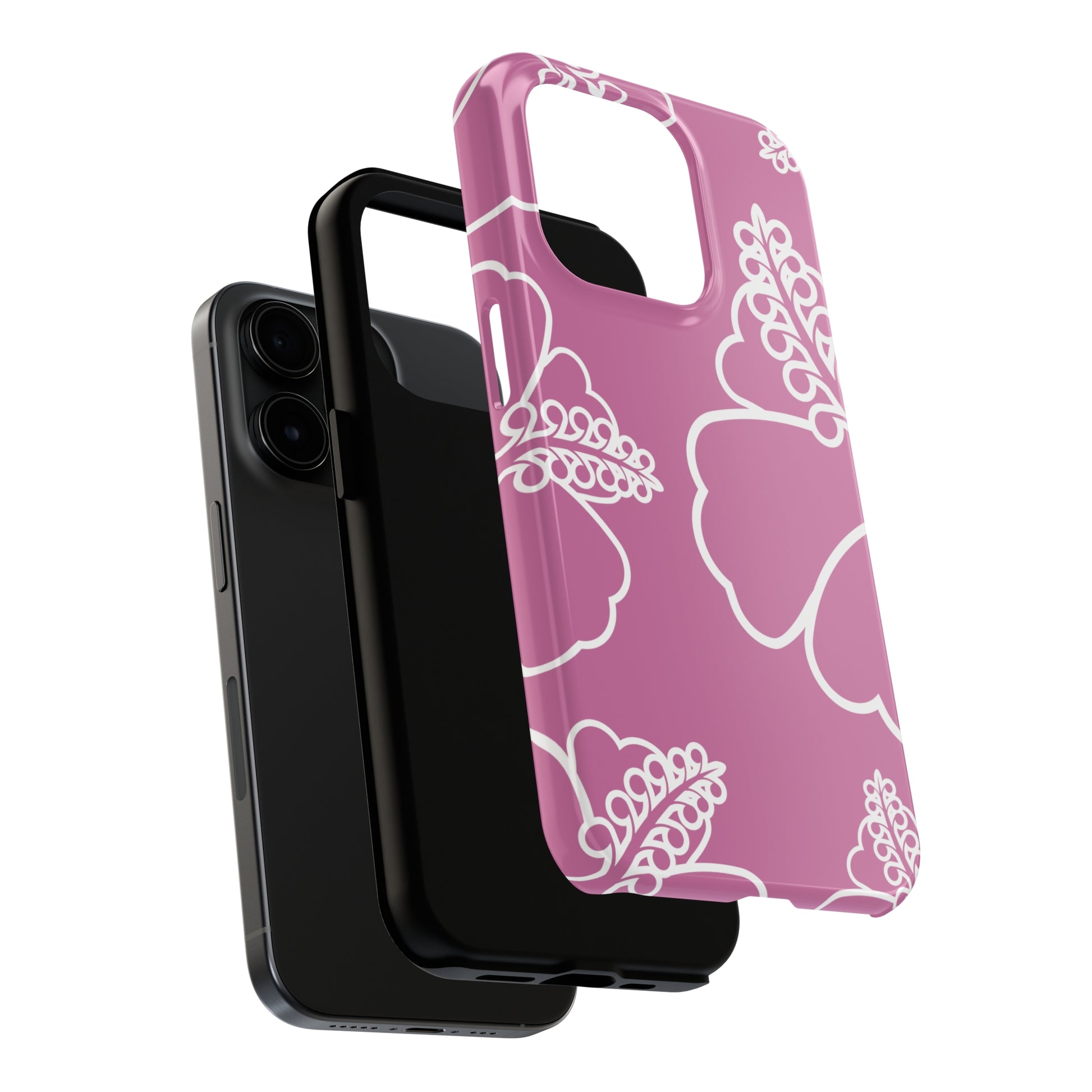 Pink Hibiscus Flower iPhone Case