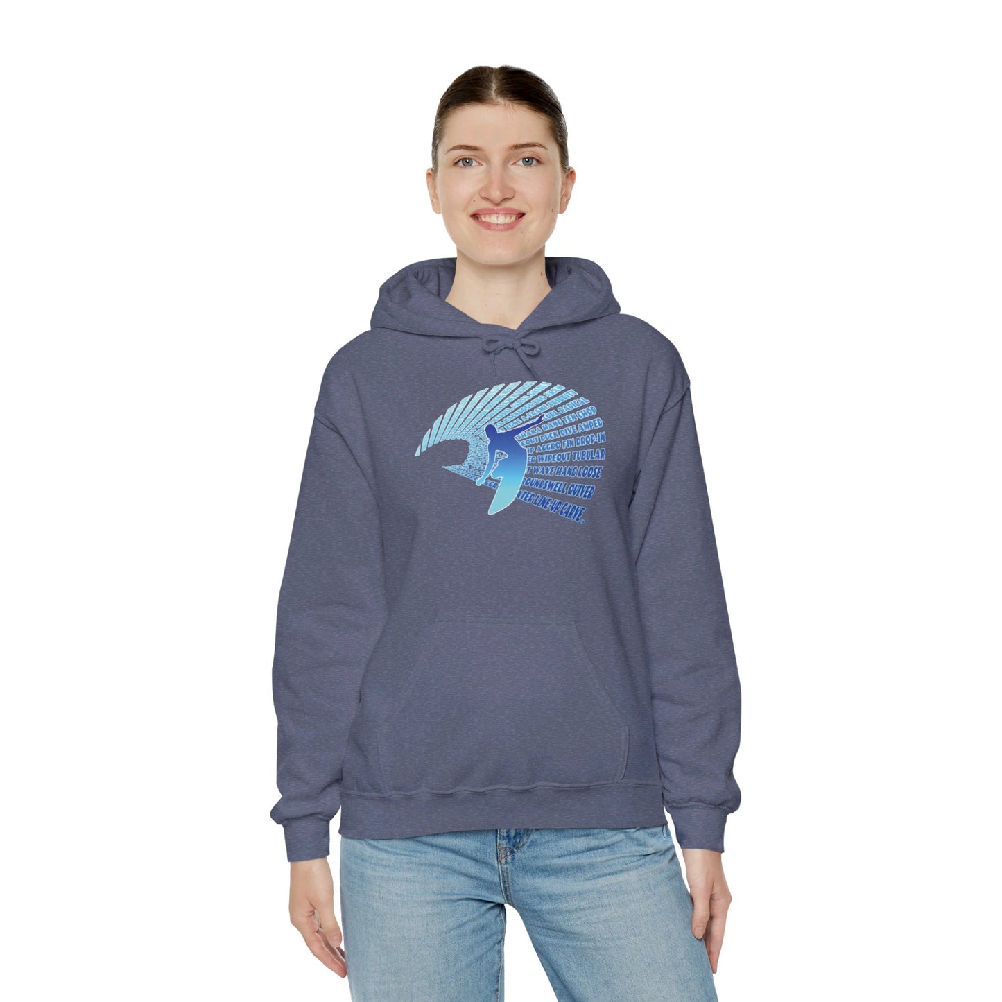 Slang Surfing Beach Hoodie