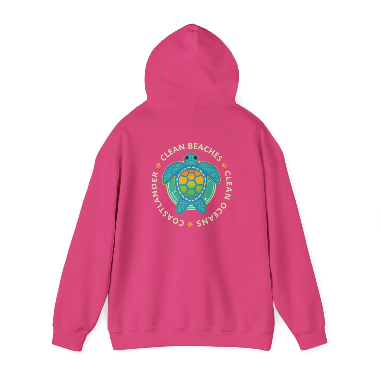 Clean Beaches Beach Hoodie