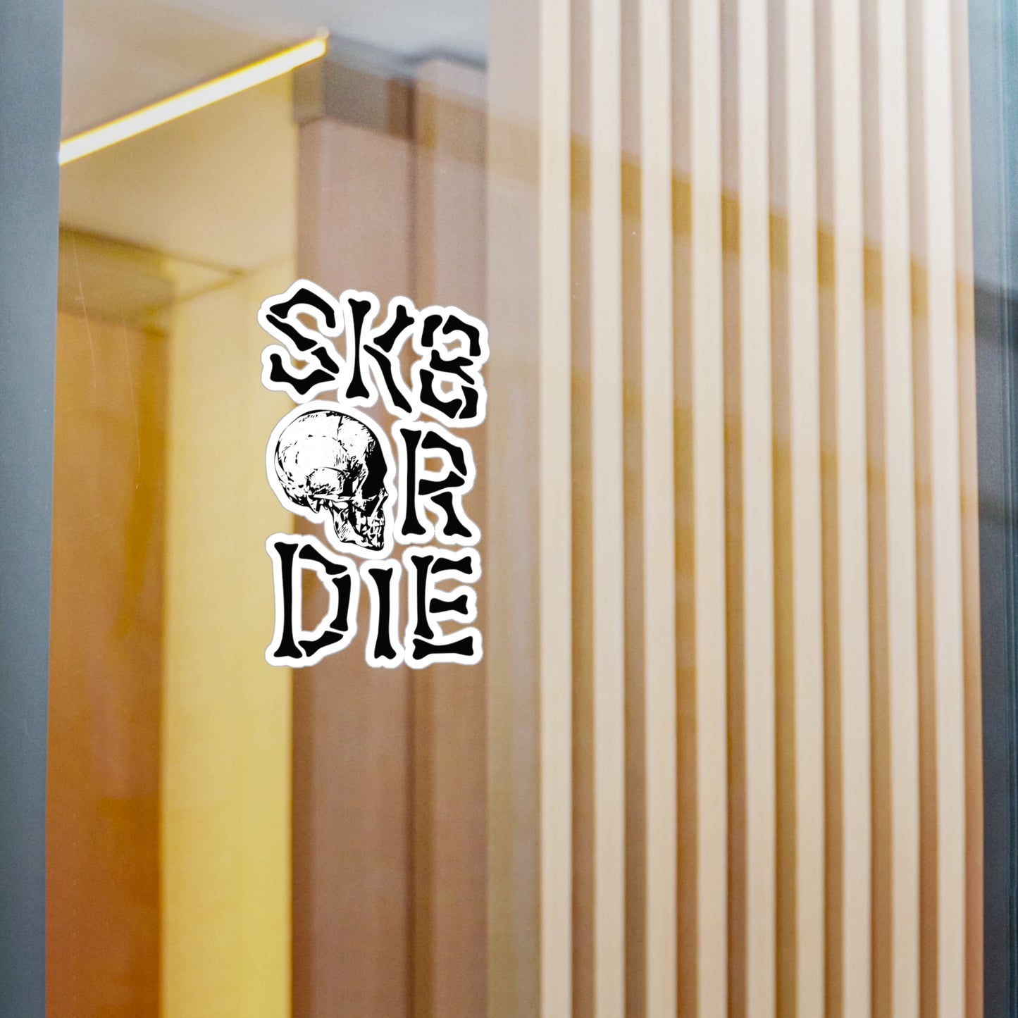 SK8 or Die Skate Sticker